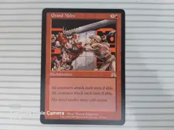 Magic: the Gathering Cards - Onslaught ~ Rare ~ Grand Melee - Image 1