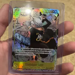 Trafalgar Law OP10-119 Manga Parallel Royal Blood Onepiece Card - Image 1