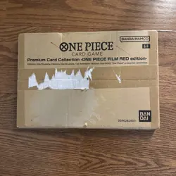 One Piece TCG Premium Card Collection Film Red Edition ENGLISH SEALED BRAND NEW - Image 1