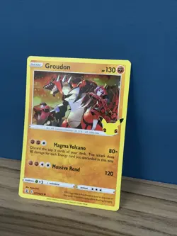 17/025 | Groudon HOLO | Celebrations 25th | Pokemon Card | Pack Fresh Mint - Image 1