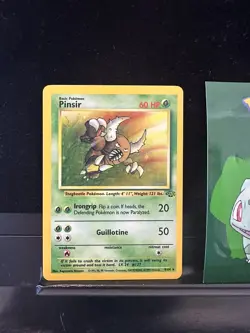 Pokemon Card Pinsir Jungle Set Unlimited Holo 9/64 022💎NM ++💎 - Image 2