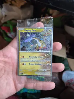 Raging Bolt Stellar Crown Bestbuy Promo Pokemon TCG Card STAMPED Sealed - Image 1
