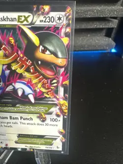 Pokemon TCG M Kangaskhan EX Ultra Rare Holo Card 79/106 XY Flashfire - Image 2
