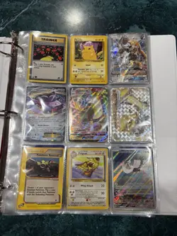 Pokemon Card Binder 45 Card Lot Vintage-Modern HP-DMG - Image 1