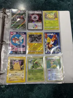 Pokemon Card Binder 45 Card Lot Vintage-Modern HP-DMG - Image 5