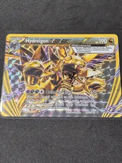 Hydreigon BREAK 87/114 XY - Steam Siege Holo Pokemon card - Image 1