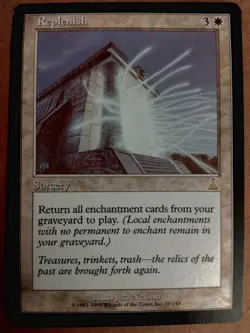 Replenish - Urza’s Destiny #15/143 - MTG Rare- LP - Reserved List - Image 1