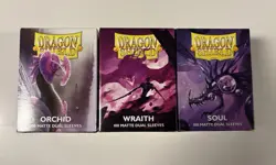 Dragon Shield Sleeves Purple Set - Image 1