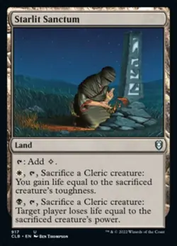 MTG Baldur's Gate U Starlit Sanctum #917 PLAYSET 4x x4 - Image 1