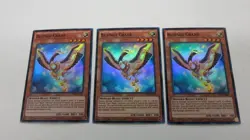 3x BUJINGI CRANE LIMITED EDITION CT11-EN005 SUPER RARE YUGIOH NM / UNPLAYED - Image 1
