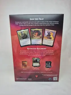 Ruthless Regiment Magic the Gathering 2020 Commander Deck Sealed - Image 3