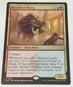 Herald of Ilharg Ravnica: Clue Edition 0034 MTG MAGIC NEW UNPLAYED - Image 1