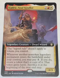 Cadric, Soul Kindler - #086 Extended Art Dominaria United MTG MAGIC UNPLAYED - Image 1