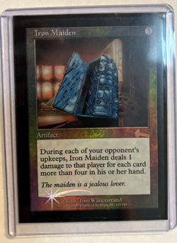 Iron Maiden - FOIL - Urza's Legacy - MTG Magic the Gathering - Ex/NM - Image 5