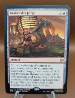 Urabrask's Forge x1 MTG Phyrexia All Will Be One Magic Light Play LP English - Image 1