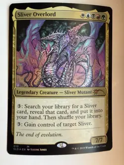 Sliver Overlord Secret Lair Drop Foil Magic: The Gathering - Image 1