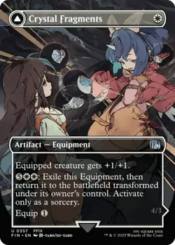 MTG Magic the Gathering FINAL FANTASY Kristallfragmente Beschworung Alexander v1 - Image 1