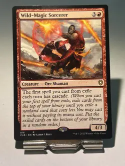 Magic: The Gathering Wild-Magic Sorcerer CLB 816 ENGLISH NM - Image 1