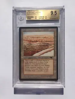 BGS 9.5 Quad | Strip Mine [Horizon Even] | MtG Antiquities Gem Mint (PSA CGC 10) - Image 1