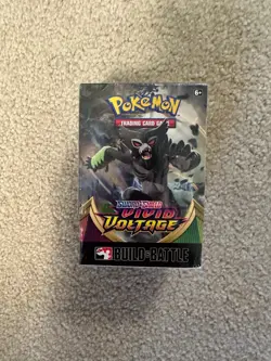POKEMON SWORD & SHIELD VIVID VOLTAGE BUILD AND BATTLE BOX BRAND NEW SEALED - Image 1