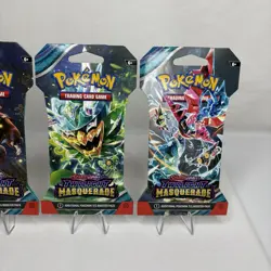 Pokemon Twilight Masquerade Sleeved Booster Pack Art Set Scarlet & Violet - Image 3