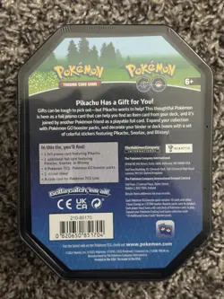 Pokemon TCG - Pokemon GO Tin (Snorlax) - Brand New Sealed - Image 2