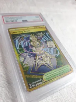 PSA 9 Jamming Tower 243/182 Gold Hyper Rare - Pokemon DRI SV10 - Image 3