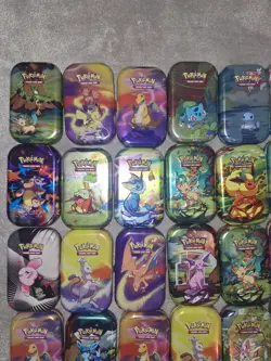x43 Pokemon TCG Mini Tins - Empty - Image 2