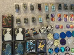 Pokemon TCG Accessories And Supplies! Stickers, Coins, Dice, Counters And More! - Image 2