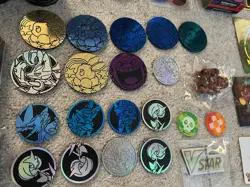Pokemon TCG Accessories And Supplies! Stickers, Coins, Dice, Counters And More! - Image 5