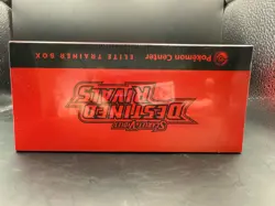 Pokemon TCG Destined Rivals Pokemon Center Elite Trainer Box (ETB) Sealed - Image 5