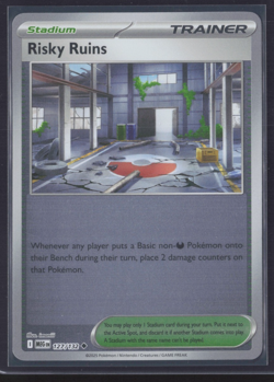 Pokemon TCG | Mega Evolution | Risky Ruins | 127/132 | Reverse Holo | NM - Image 1
