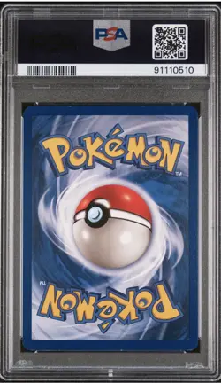 Charizard 1999 Pokemon Base Set 4/102 ERROR LABEL 1999-2000 4th Print PSA 8 - Image 2