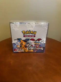 Pokemon TCG XY Evolutions Booster Box (36 Packs) Factory Sealed w/ Hard Case - Image 1
