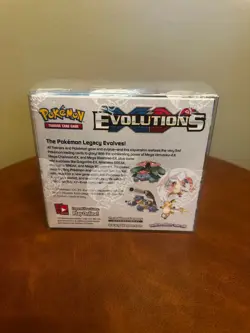 Pokemon TCG XY Evolutions Booster Box (36 Packs) Factory Sealed w/ Hard Case - Image 2