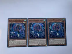DOOD-EN013 Radiant Typhoon Eldam x3 Super Rare 1st Ed YuGiOh Playset - Image 1