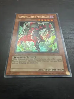 Elemental HERO Necroshade 1st Ed. YuGiOh Jaden Yuki Starter Deck #YSDJ-EN000 - Image 2