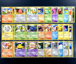 2004 Pokemon EX FIRERED & LEAFGREEN Set NEAR COMPLETE Non Holo Cards Lot RARE NM - Image 1