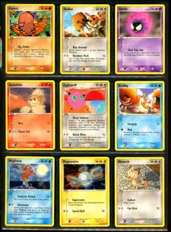 2004 Pokemon EX FIRERED & LEAFGREEN Set NEAR COMPLETE Non Holo Cards Lot RARE NM - Image 5
