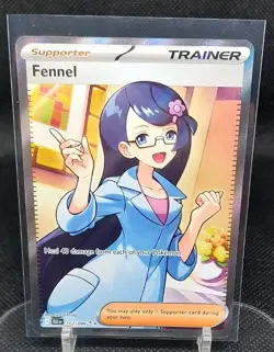 Pokemon TCG Fennel - 162/086 - Ultra Rare - Black Bolt BLK - NM/M - Pokemon Card - Image 1