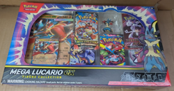 Pokemon TCG: Mega Lucario ex Figure Collection (1 Etched Foil Promo Card - Image 2