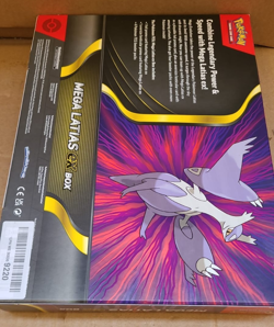 Pokemon TCG: Mega Latias ex Box foil promo card oversize lenticular - Image 2
