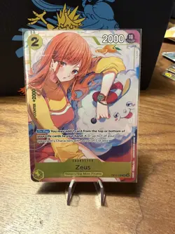 Zeus (OP11-106) Promo Bandai Card Games Fest 24-25 One Piece Nami english - Image 1