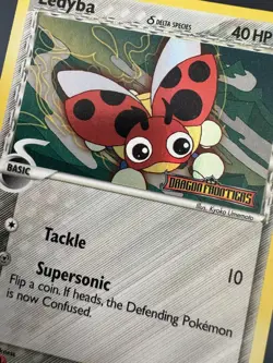 Ledyba 53/101 Reverse Holo EX Dragon Frontiers Set Pokemon Card Excellent LP - Image 3