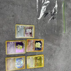Lot Of 5 Pokemon Holo Cards 1995/1999 - Image 2