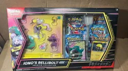 Pokemon TCG: Iono’s Bellibolt ex Premium Collection (1 full-art foil promo card - Image 1