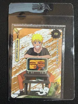 🥷 NARUTO UZUMAKI PSA MAGAZINE KAYOU EXCLUSIVE SEALED PROMO CARD NM 2025 - Image 1
