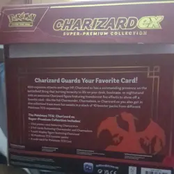 POKEMON TRADING CARD GAME CHARIZARD EX SUPER PREMIUM COLLECTION *DISTRESSED PKG - Image 3