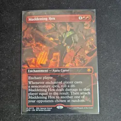 MTG Maddening Hex Borderless Duskmourn Card - Image 1