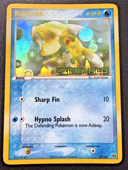 Relicanth 18/106 EX Emerald Pokemon Card Reverse Holo Foil Rare LP - Image 1